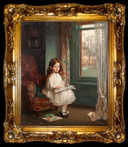 framed  William Orpen Signed an dated, ta009-2